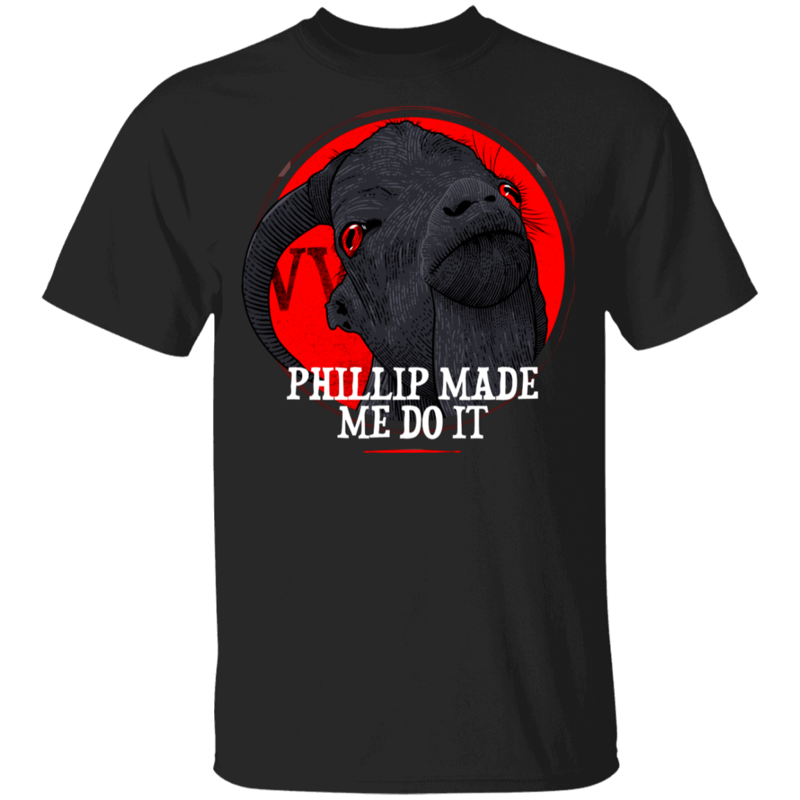 T-Shirts Black / YXS Phillp Made Me Do It Youth T-Shirt