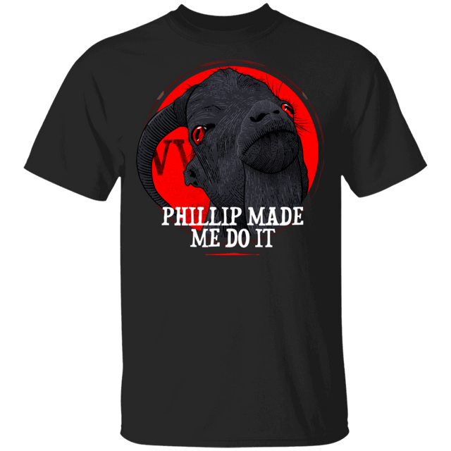 T-Shirts Black / YXS Phillp Made Me Do It Youth T-Shirt