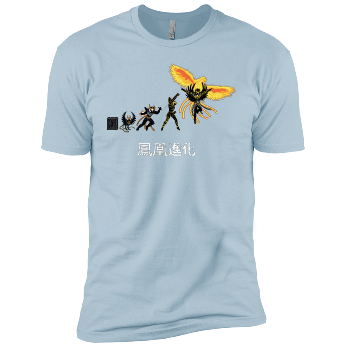 T-Shirts Light Blue / YXS Phoenix Evolution Boys Premium T-Shirt