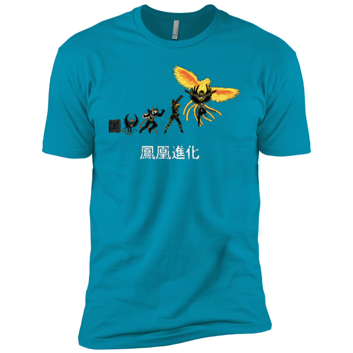 T-Shirts Turquoise / YXS Phoenix Evolution Boys Premium T-Shirt