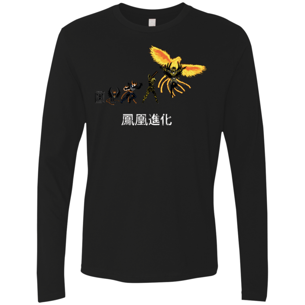 T-Shirts Black / Small Phoenix Evolution Men's Premium Long Sleeve