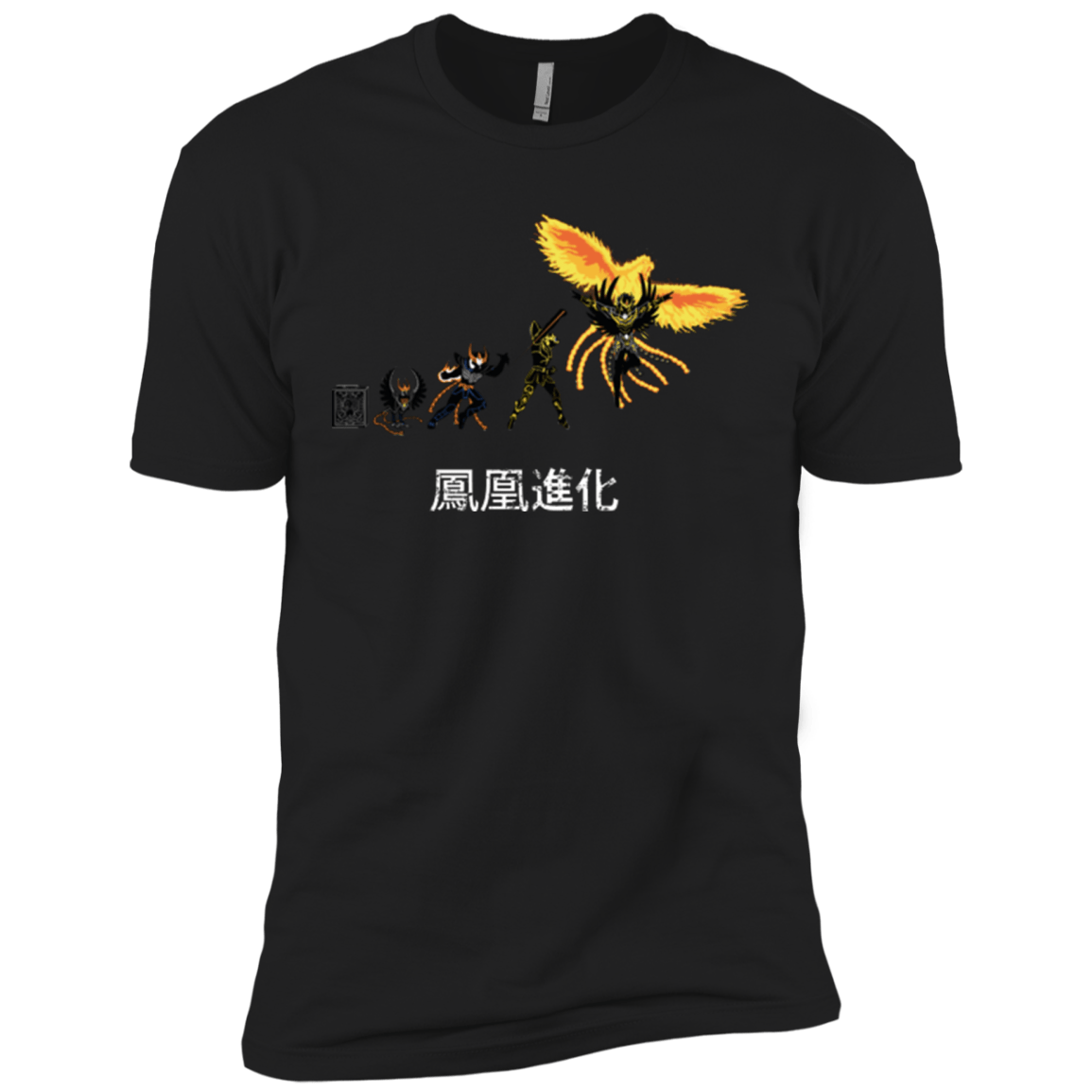 T-Shirts Black / X-Small Phoenix Evolution Men's Premium T-Shirt