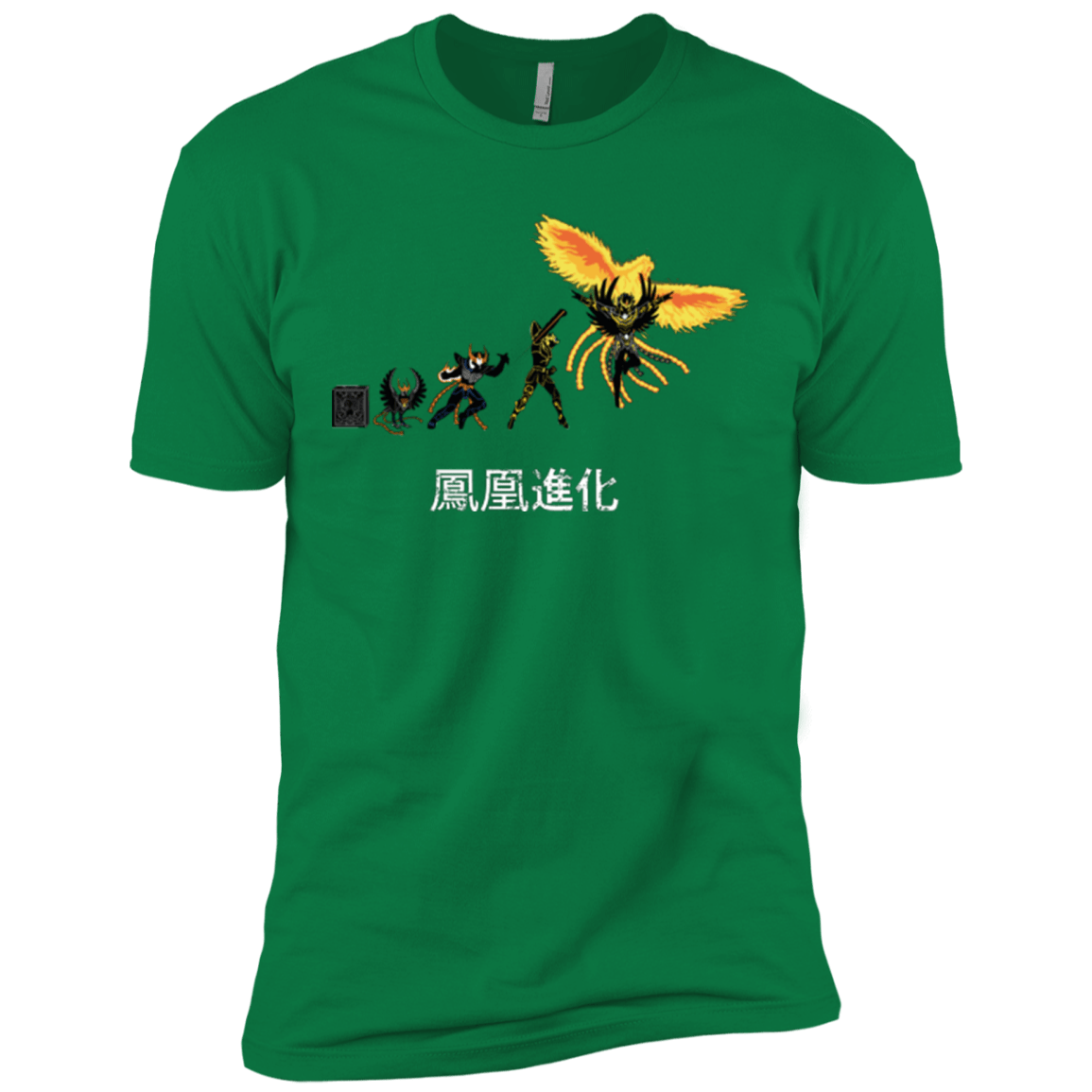 T-Shirts Kelly Green / X-Small Phoenix Evolution Men's Premium T-Shirt