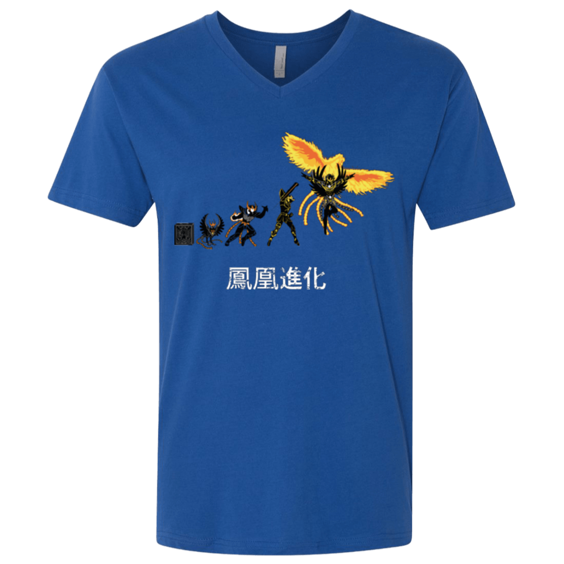 T-Shirts Royal / X-Small Phoenix Evolution Men's Premium V-Neck