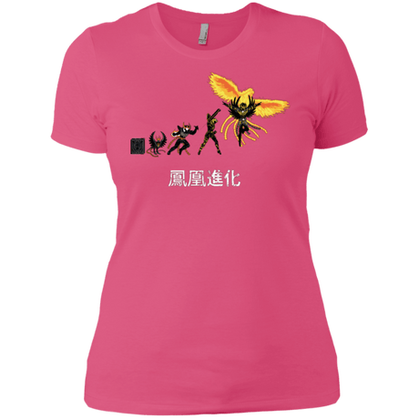 T-Shirts Hot Pink / X-Small Phoenix Evolution Women's Premium T-Shirt