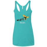 T-Shirts Tahiti Blue / X-Small Phoenix Evolution Women's Triblend Racerback Tank