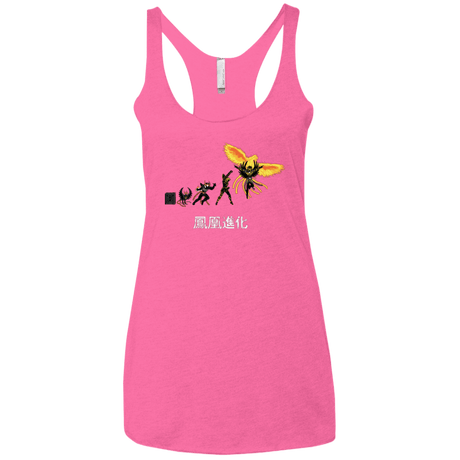 T-Shirts Vintage Pink / X-Small Phoenix Evolution Women's Triblend Racerback Tank