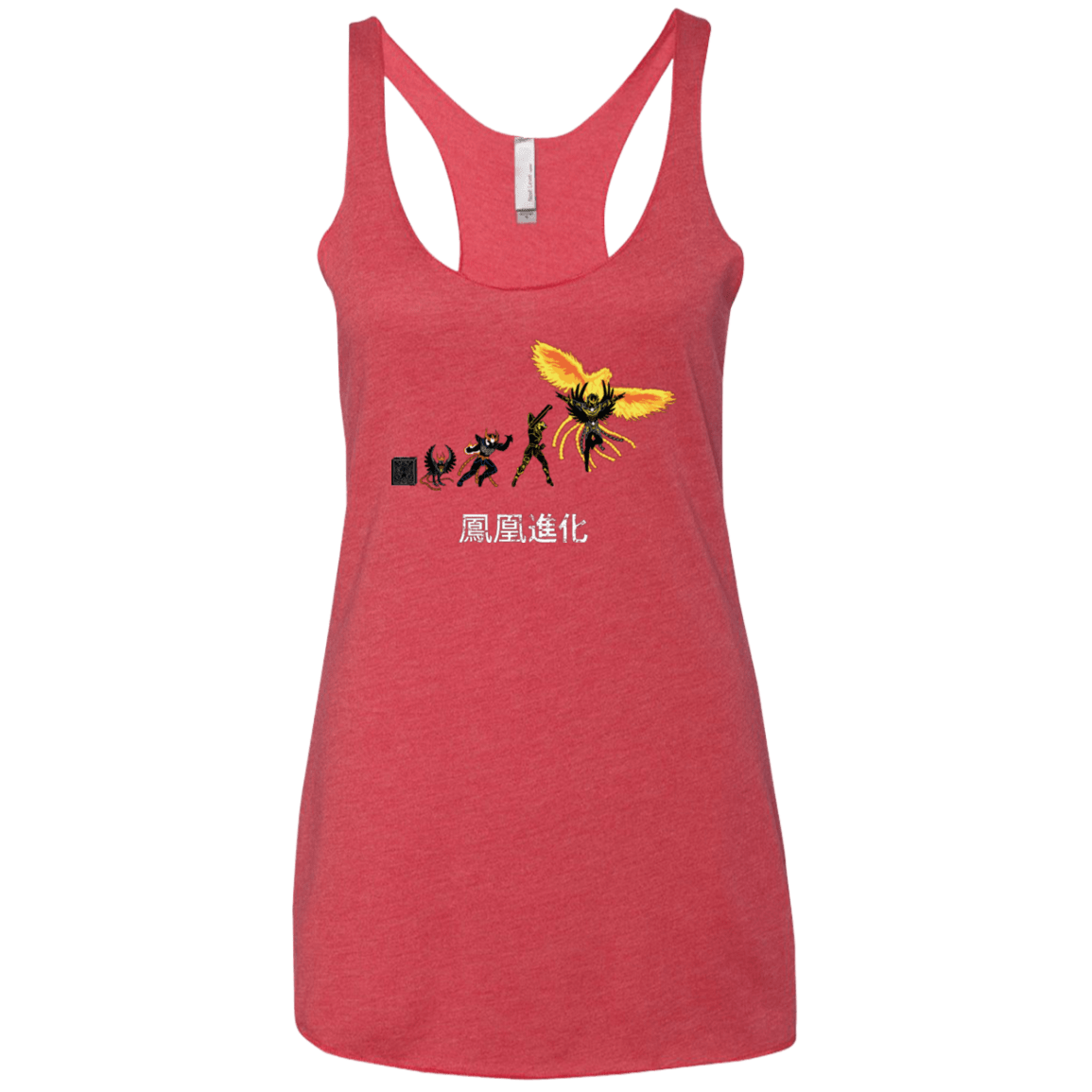 T-Shirts Vintage Red / X-Small Phoenix Evolution Women's Triblend Racerback Tank