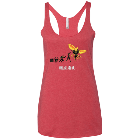 T-Shirts Vintage Red / X-Small Phoenix Evolution Women's Triblend Racerback Tank