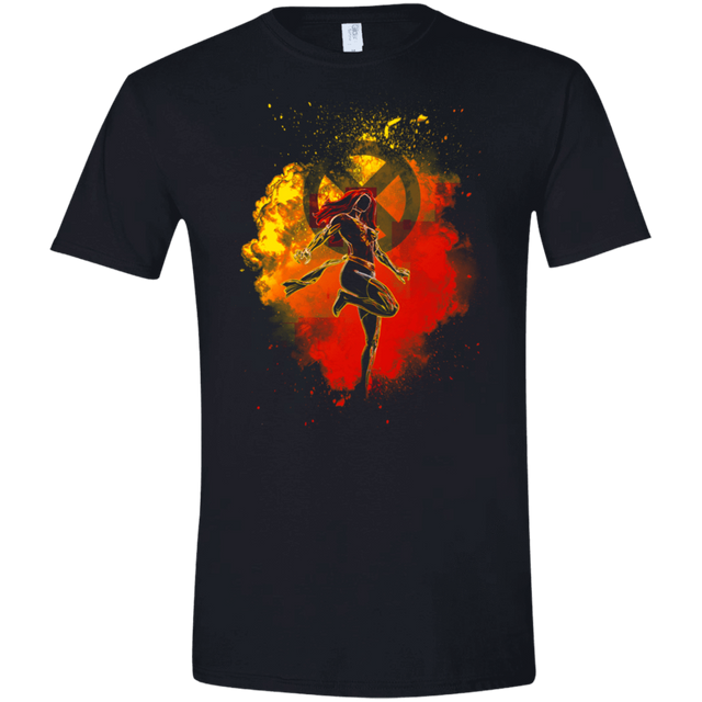 T-Shirts Black / X-Small Phoenix Soul Men's Semi-Fitted Softstyle