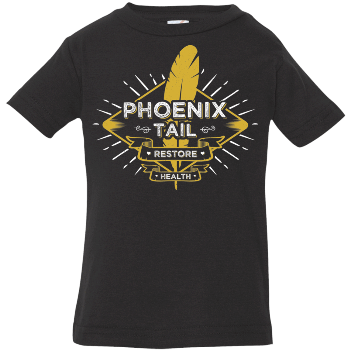 T-Shirts Black / 6 Months Phoenix Tail Infant Premium T-Shirt