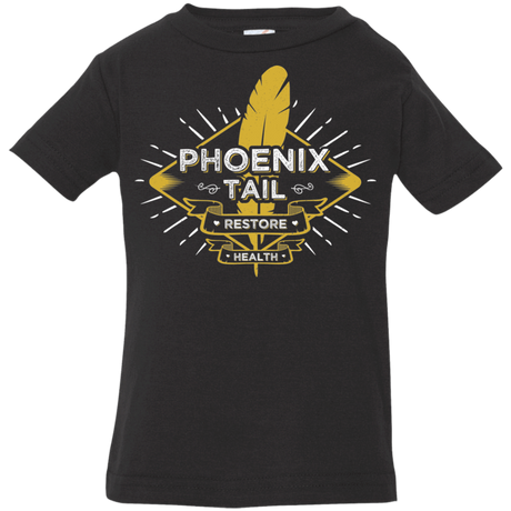 T-Shirts Black / 6 Months Phoenix Tail Infant Premium T-Shirt