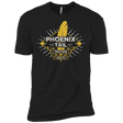 T-Shirts Black / X-Small Phoenix Tail Men's Premium T-Shirt
