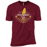 T-Shirts Cardinal / X-Small Phoenix Tail Men's Premium T-Shirt