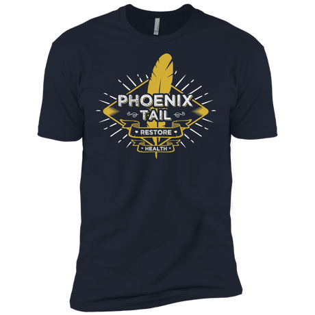 T-Shirts Midnight Navy / X-Small Phoenix Tail Men's Premium T-Shirt