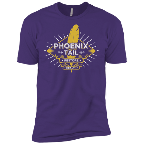 T-Shirts Purple / X-Small Phoenix Tail Men's Premium T-Shirt