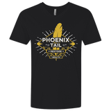 T-Shirts Black / X-Small Phoenix Tail Men's Premium V-Neck