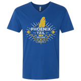 T-Shirts Royal / X-Small Phoenix Tail Men's Premium V-Neck