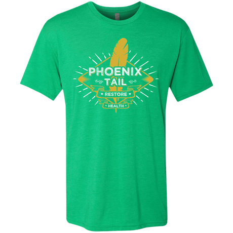 T-Shirts Envy / Small Phoenix Tail Men's Triblend T-Shirt