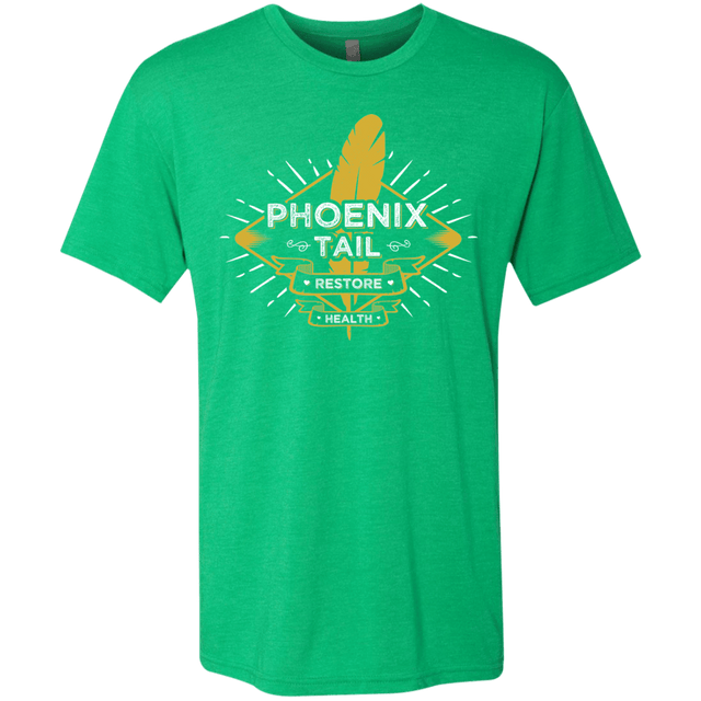 T-Shirts Envy / Small Phoenix Tail Men's Triblend T-Shirt