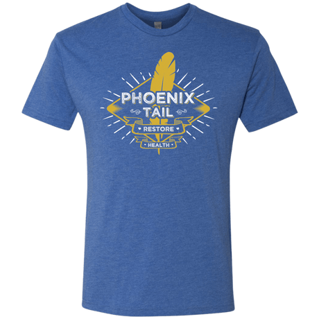 T-Shirts Vintage Royal / Small Phoenix Tail Men's Triblend T-Shirt