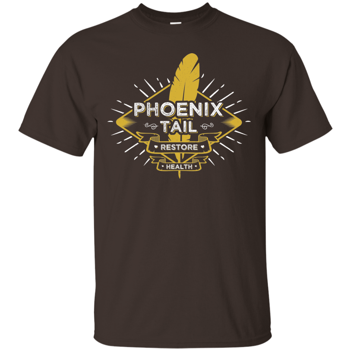 T-Shirts Dark Chocolate / Small Phoenix Tail T-Shirt
