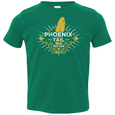 T-Shirts Kelly / 2T Phoenix Tail Toddler Premium T-Shirt