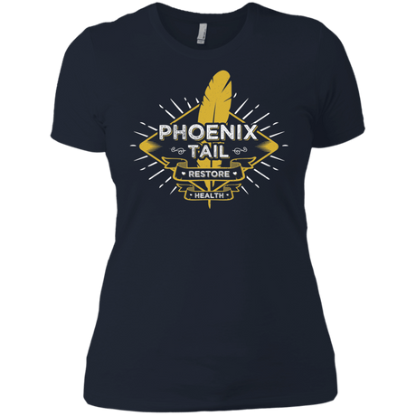 T-Shirts Midnight Navy / X-Small Phoenix Tail Women's Premium T-Shirt
