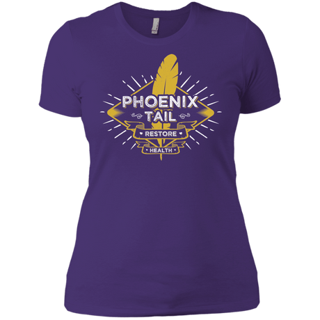 T-Shirts Purple / X-Small Phoenix Tail Women's Premium T-Shirt