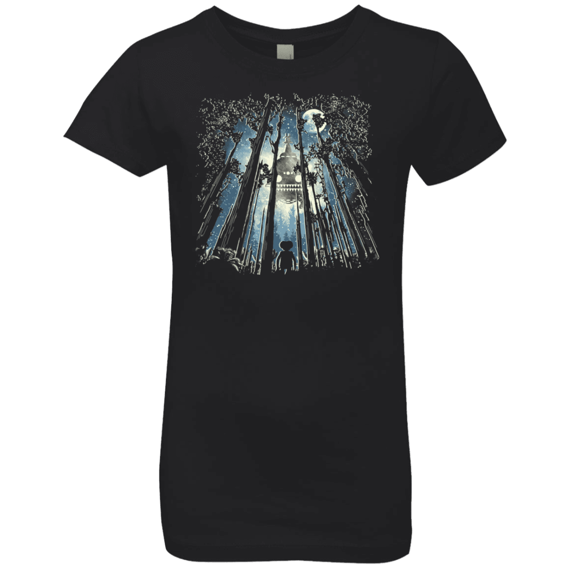 T-Shirts Black / YXS Phone Home Girls Premium T-Shirt