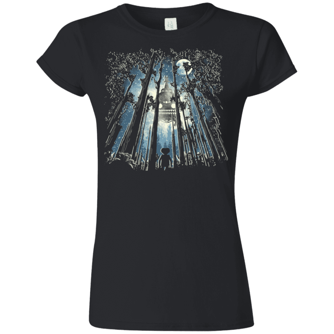 T-Shirts Black / S Phone Home Junior Slimmer-Fit T-Shirt