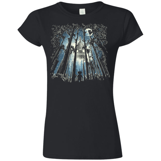 T-Shirts Black / S Phone Home Junior Slimmer-Fit T-Shirt