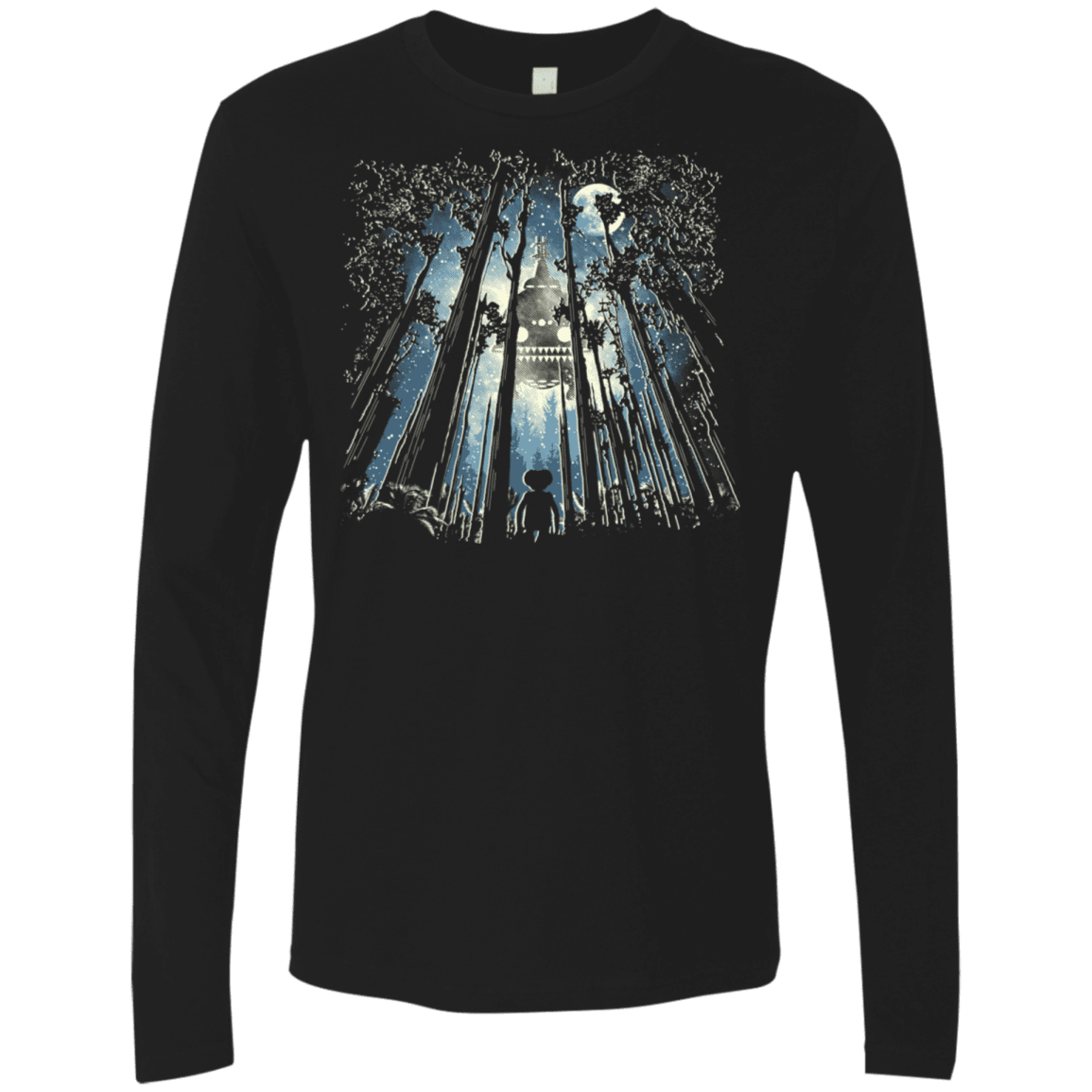 T-Shirts Black / S Phone Home Men's Premium Long Sleeve