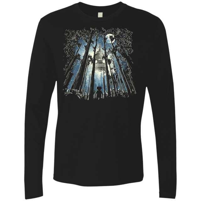 T-Shirts Black / S Phone Home Men's Premium Long Sleeve