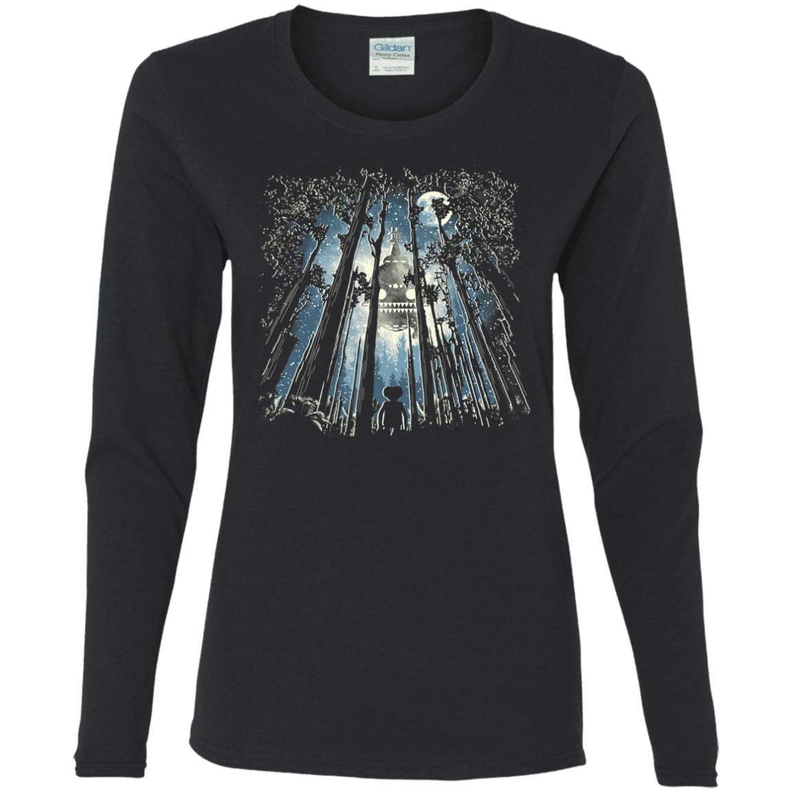 T-Shirts Black / S Phone Home Women's Long Sleeve T-Shirt