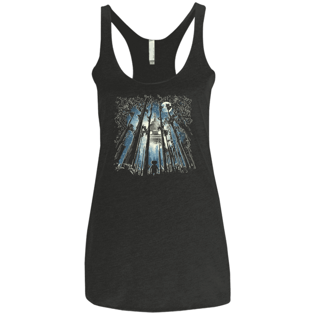T-Shirts Vintage Black / X-Small Phone Home Women's Triblend Racerback Tank
