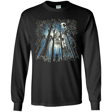 T-Shirts Black / YS Phone Home Youth Long Sleeve T-Shirt