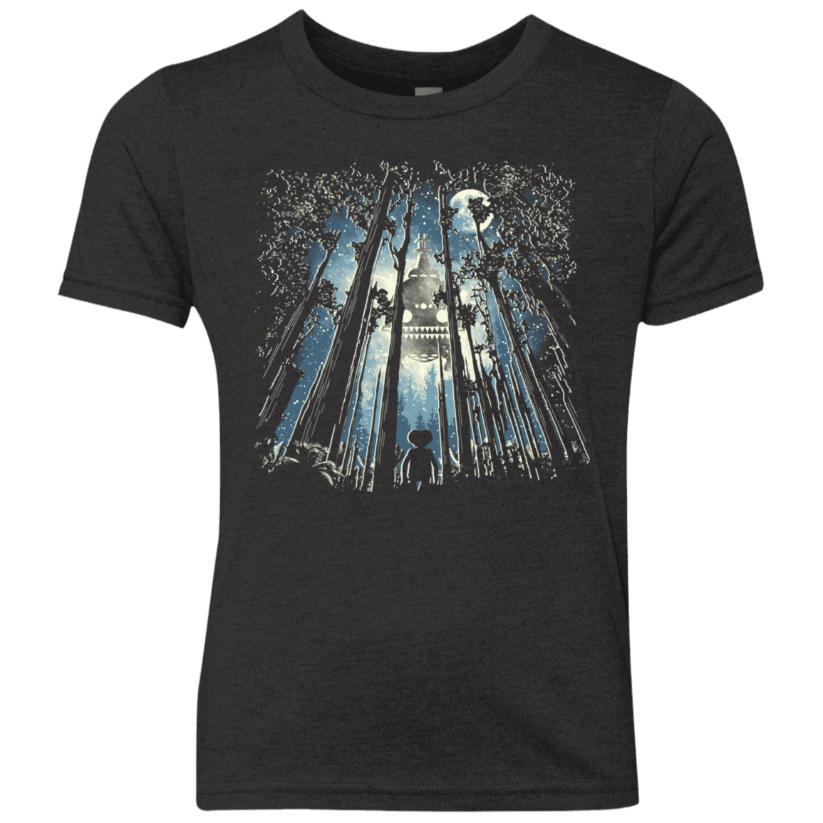 T-Shirts Vintage Black / YXS Phone Home Youth Triblend T-Shirt