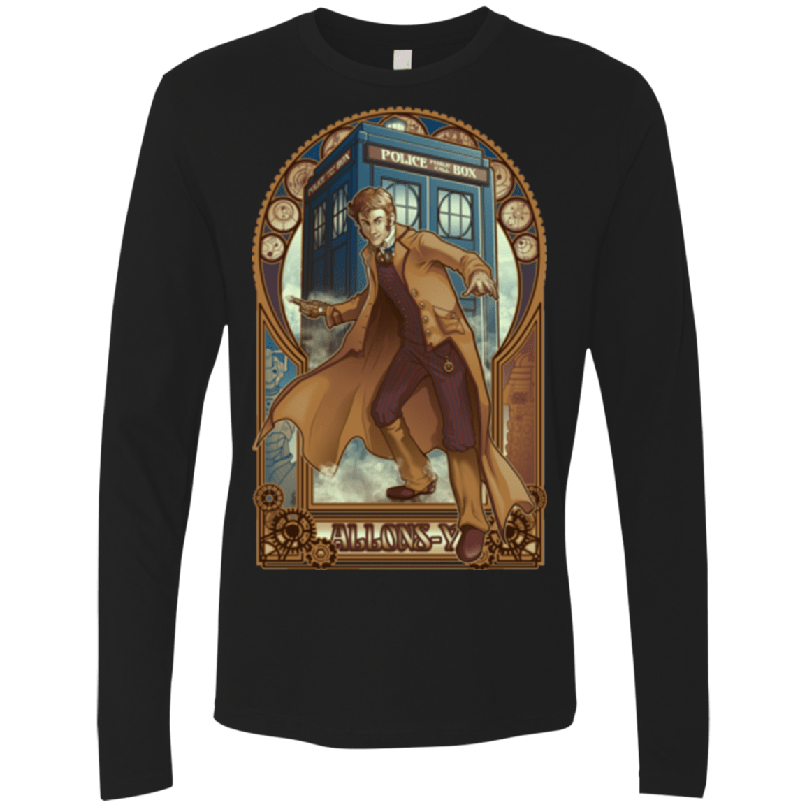 T-Shirts Black / Small Physicker Whom Men's Premium Long Sleeve