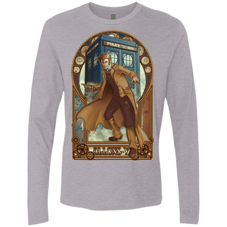 T-Shirts Heather Grey / Small Physicker Whom Men's Premium Long Sleeve