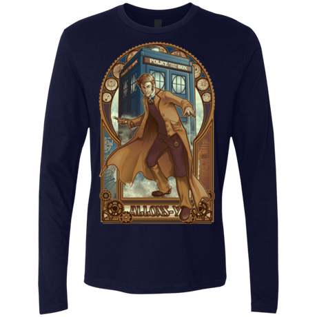 T-Shirts Midnight Navy / Small Physicker Whom Men's Premium Long Sleeve