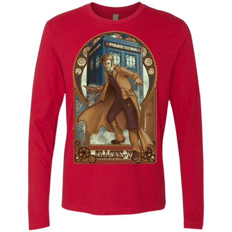 T-Shirts Red / Small Physicker Whom Men's Premium Long Sleeve