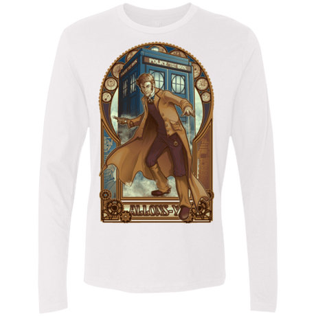 T-Shirts White / Small Physicker Whom Men's Premium Long Sleeve