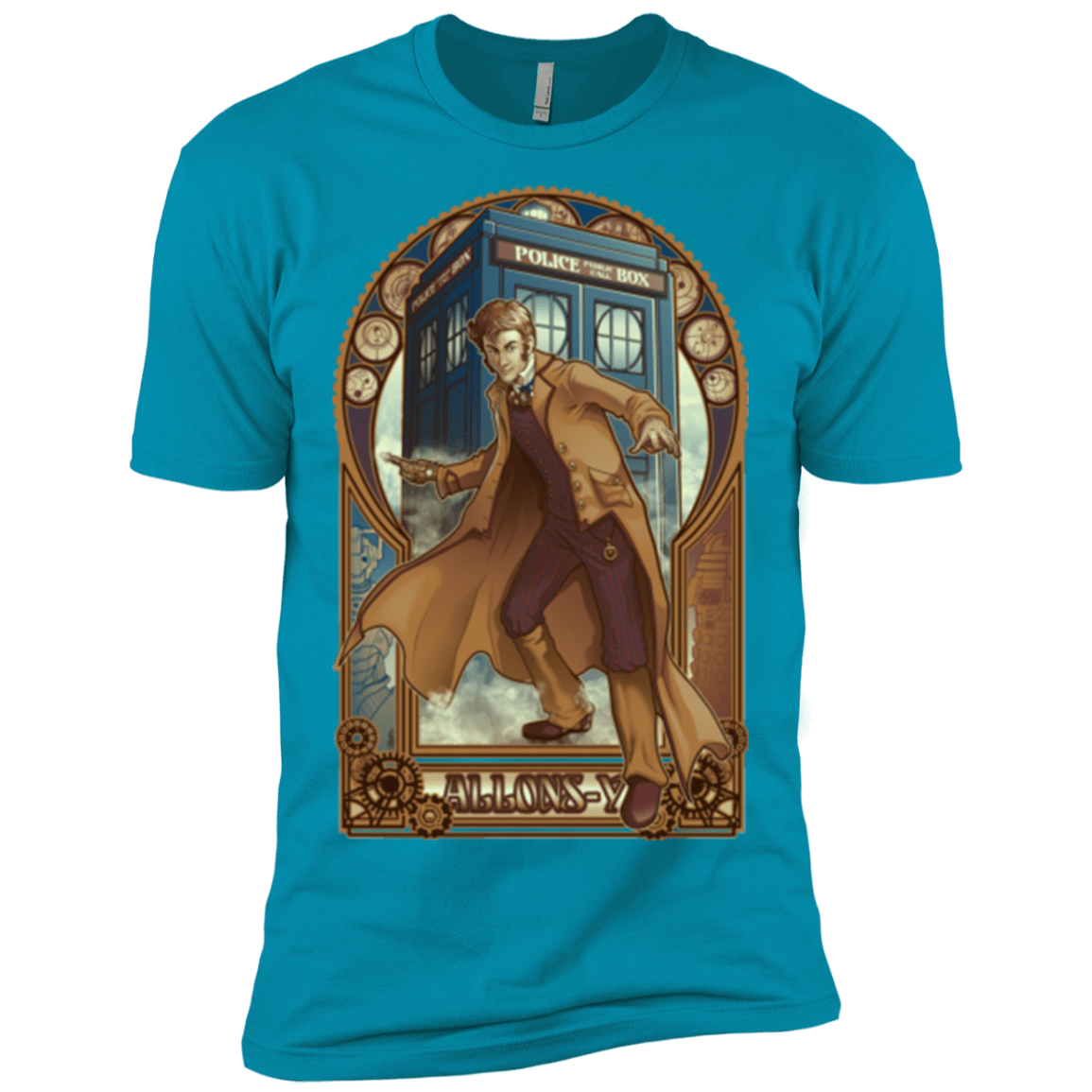 T-Shirts Turquoise / X-Small Physicker Whom Men's Premium T-Shirt