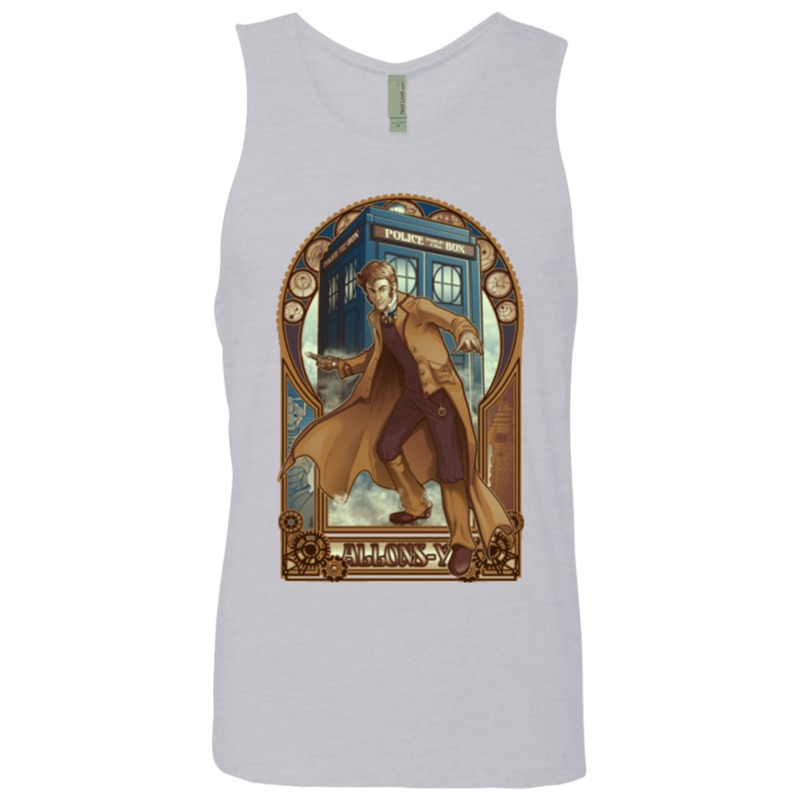 T-Shirts Heather Grey / Small Physicker Whom Men's Premium Tank Top