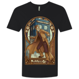 T-Shirts Black / X-Small Physicker Whom Men's Premium V-Neck