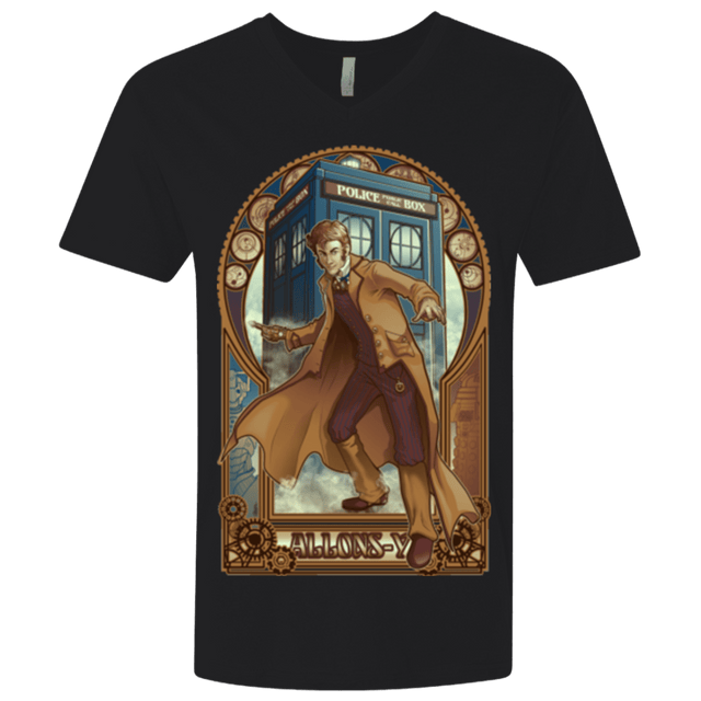 T-Shirts Black / X-Small Physicker Whom Men's Premium V-Neck