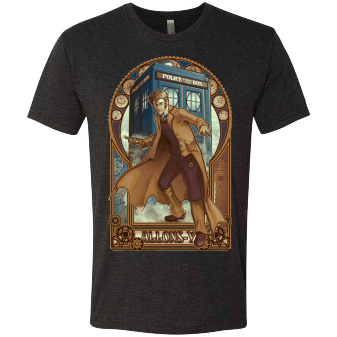 T-Shirts Vintage Black / Small Physicker Whom Men's Triblend T-Shirt