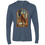 Physicker Whom Triblend Long Sleeve Hoodie Tee