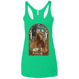 T-Shirts Envy / X-Small Physicker Whom Women's Triblend Racerback Tank